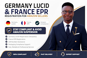 do germany epr packaging registration for amazon, ebay, get lucid number, citeo