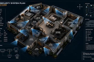 cctv camera layout floor plan security diagram and cctv riser
