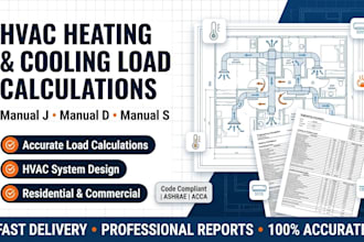 do hvac heating and cooling load calculations and hvac system design