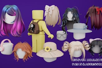 create optimized ugc hair and accessories for roblox