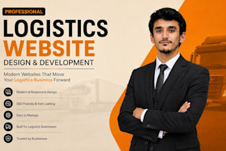 build a logistics, truck dispatch, transport and cargo website