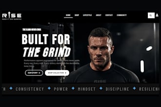 create gym clothing shopify store wokout apparel shopify store athletics wear