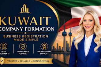 prepare kuwait company formation and business registration documents
