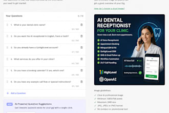 build ai dental receptionist with gohighlevel voice ai