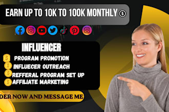 recruit and qualify high potential affiliates who fit your niche and target