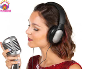 be your female singer for energetic edm hook, soulful rnb, country, jazz