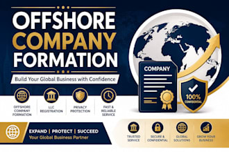 register your offshore company, llc, and international business