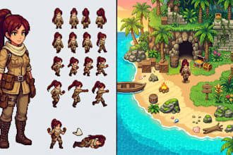 design character sprites in rpg maker mv mz or custom style