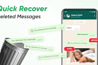 securely retrieve whatsapp deleted messages data recovery image, video, audio