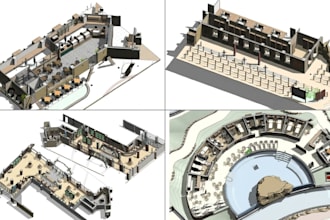 convert cad to revit bim models for architectural structure and mep systems
