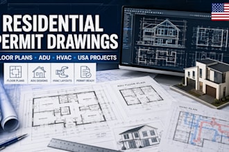 create residential floor plans adu designs and hvac plans illinois pennsylvania