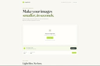 build a beautiful image compressor web tool