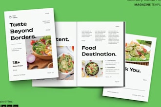 design product catalog, ingredient guide for bakery ingredients and supplies