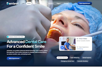 redesign wix orthodontist website wix dental implant website wix invisalign site