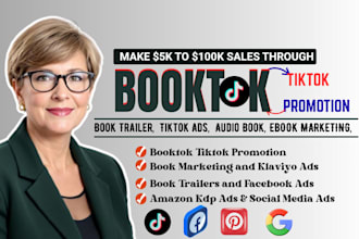 promote your book or ebook on my booktok tiktok account