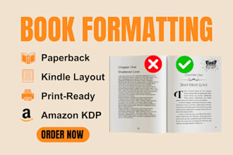 do book publishing paperback formatting ebook layout book formatting kindle