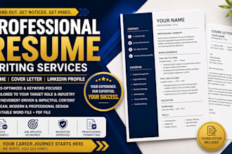 create a professional resume tailored to your career goals