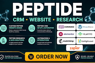 build fda compliant peptide website woocommerce sarms store wordpress zapier nmi