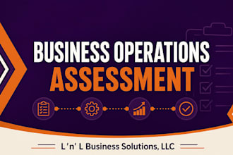 assess your business operations and create an improvement plan