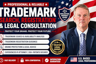 provide professional trademark search registration and legal consultation