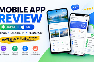 do app testing, app review, honest feedback, ios and android app review