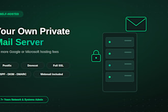 set up your own private mail server