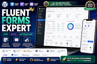 setup fluent forms fluent crm fluent smtp wordpress automation