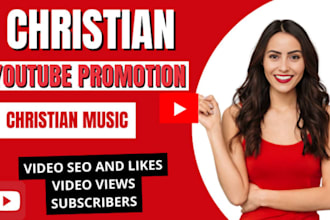 christian youtube gospel music video promotion christian channel monetization