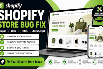 fix shopify liquid CSS HTML bugs and customize your shopify theme