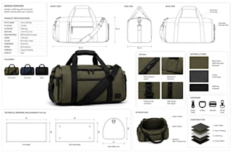 design tech pack duffle bag, handbag, bag design, backpack, bag tech pack, bag