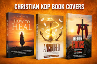 design professional christian book cover design religious book cover, amazon kdp