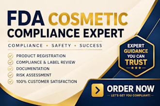 handle mocra cosmetic compliance, fda facility registration and product listing
