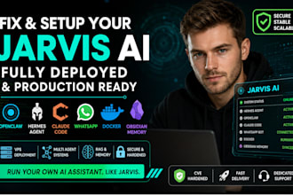 fix jarvis ai openclaw hermes agent claude code whatsapp docker obsidian memory
