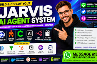 build jarvis hermes ai agent openclaw claude code multi ai agent ollama ubuntu