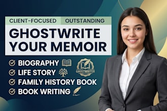 ghostwrite your memoir biography life story family history book