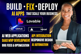 fix lovable ai app, lovable saas mvp, lovable API