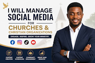 manage social media for churches and christian organizations