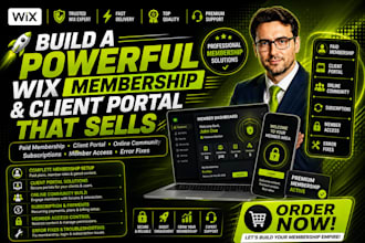 do wix paid membership ,client portal, online community, subscription error fix