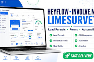 create heyflow, involve me, limesurvey, formstack and lead funnels
