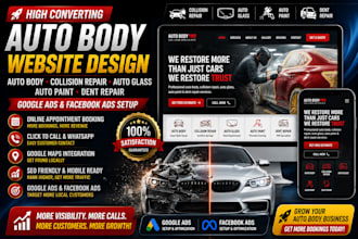 design auto body collision repair auto glass paint dent repair fb google website