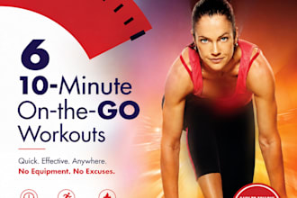 design printable fitness ebook and workout guide layout in canva for gym coaches