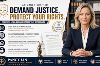 draft a powerful civil rights demand letter from a US attorney