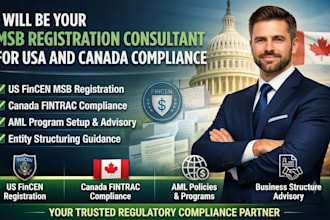 do US fincen msb registration and canada fintrac compliance