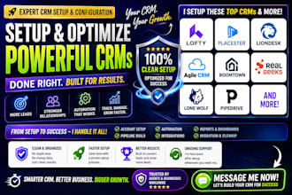 setup lofty placester liondesk agile CRM boomtown real geeks lone wolf pipedrive