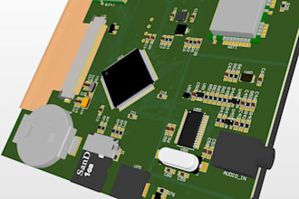 ble wearable device pcb with schematics and low power hardware