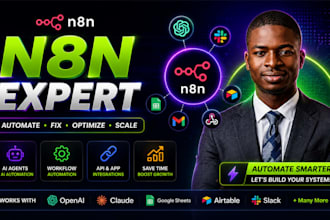 do n8n automation fix n8n workflow ai automation n8n ai agent n8n expert