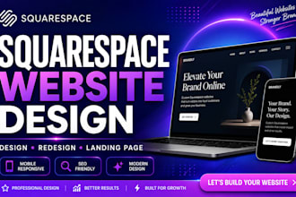 squarespace website design squarespace website redesign squarespace landing page