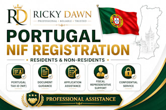 assist with portugal nif registration for residents and non residents