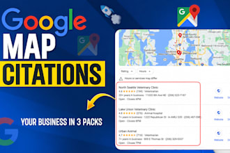 local seo google business profile gmb ranking maps citations review management