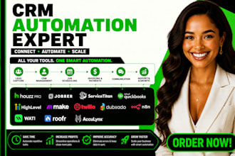 integrate ghl jobber servicetitan acculynx dubsado slack quickbooks automation